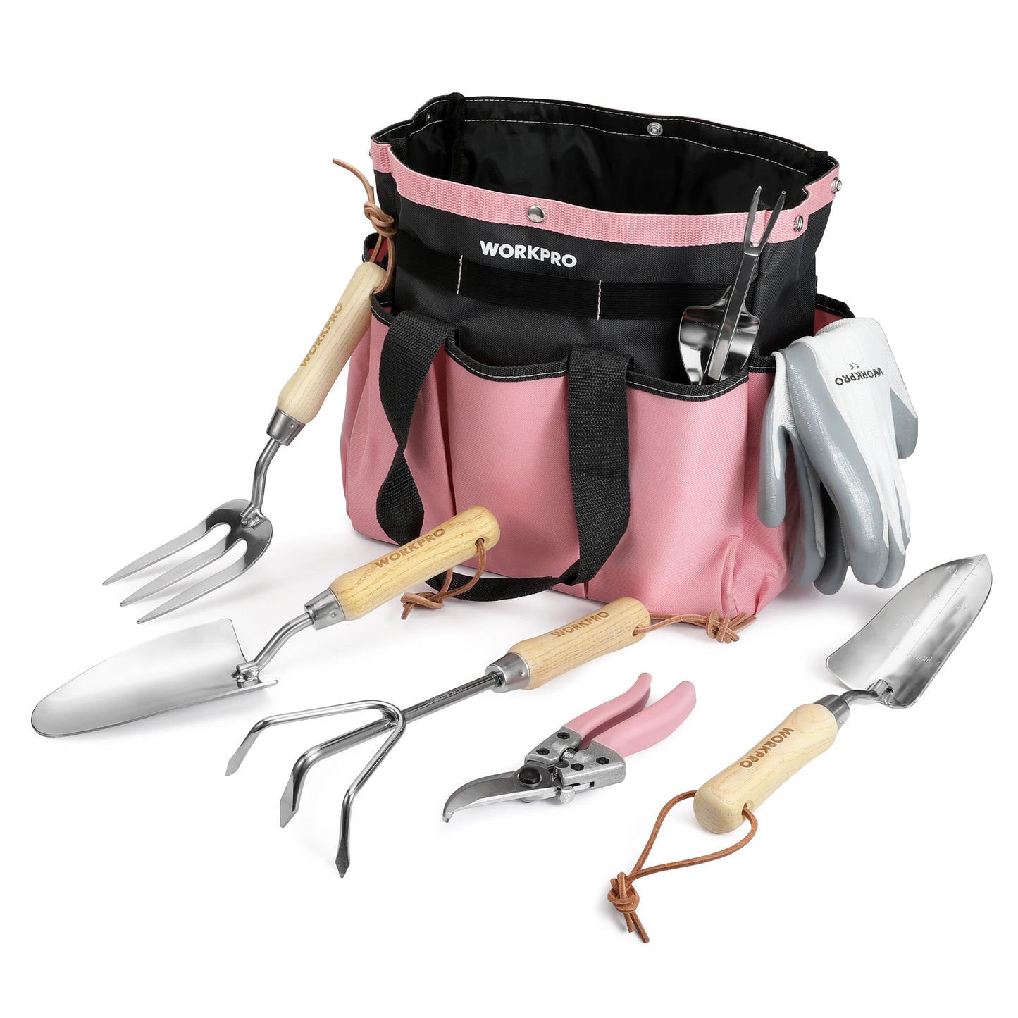8-Piece Stainless Steel Garden Tool Set