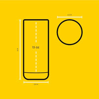 Load image into Gallery viewer, 6 piece set of 13 oz highball glasses made from lead free crystal, ideal for serving water, mojitos, Tom Collins and other mixed drinks