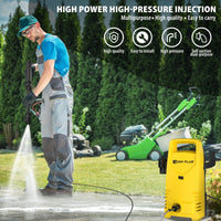 Load image into Gallery viewer, 1800W 1.6GPM Electric High Pressure Washer with 3-in-1 Nozzle, Adjustable Spray Gun for Garden/Driveway/Deck Cleaning and More