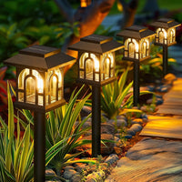 Load image into Gallery viewer, 6/10 Pack Solar Pathway Lights, Auto On/Off