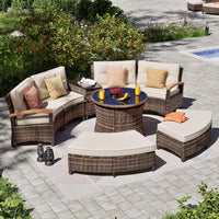 Load image into Gallery viewer, Multi-piece Outdoor Patio Furniture Set