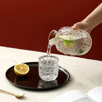 Load image into Gallery viewer, Bedside Carafe and Tumbler set; Pitcher 15.5 oz. and Cup 5.5 oz.