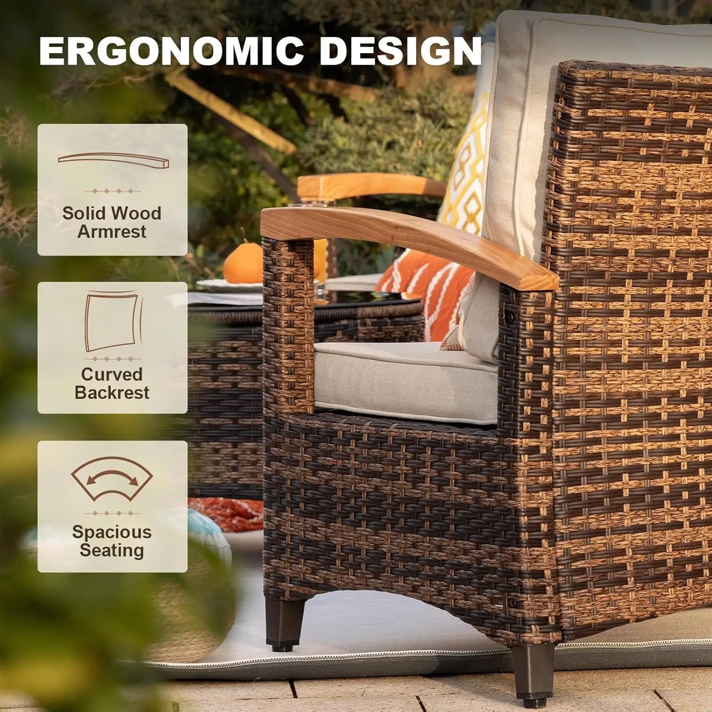 Multi-piece Outdoor Patio Furniture Set