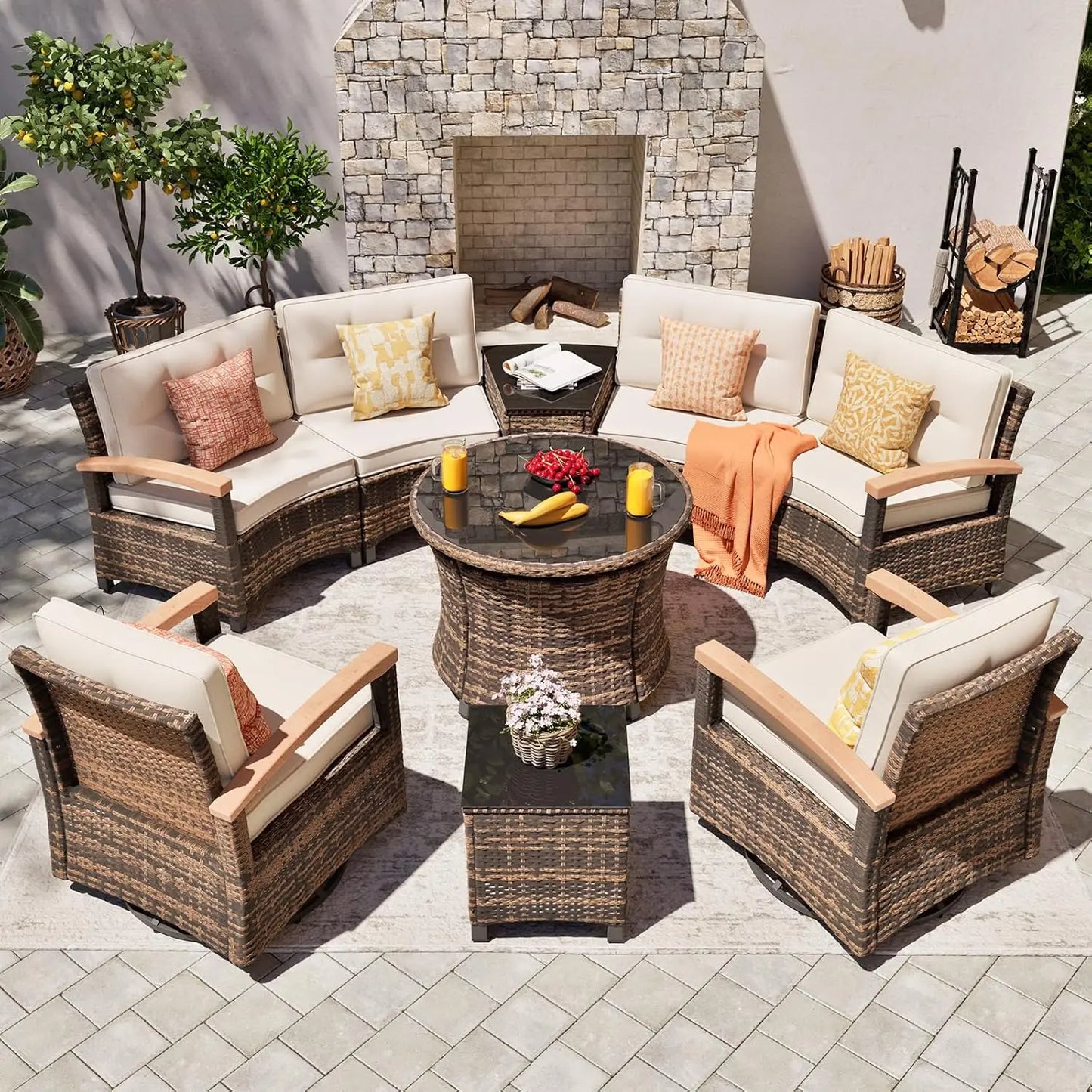 Multi-piece Outdoor Patio Furniture Set