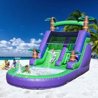 Load image into Gallery viewer, Children's Playground Inflatable Water Slide &amp; Bounce House