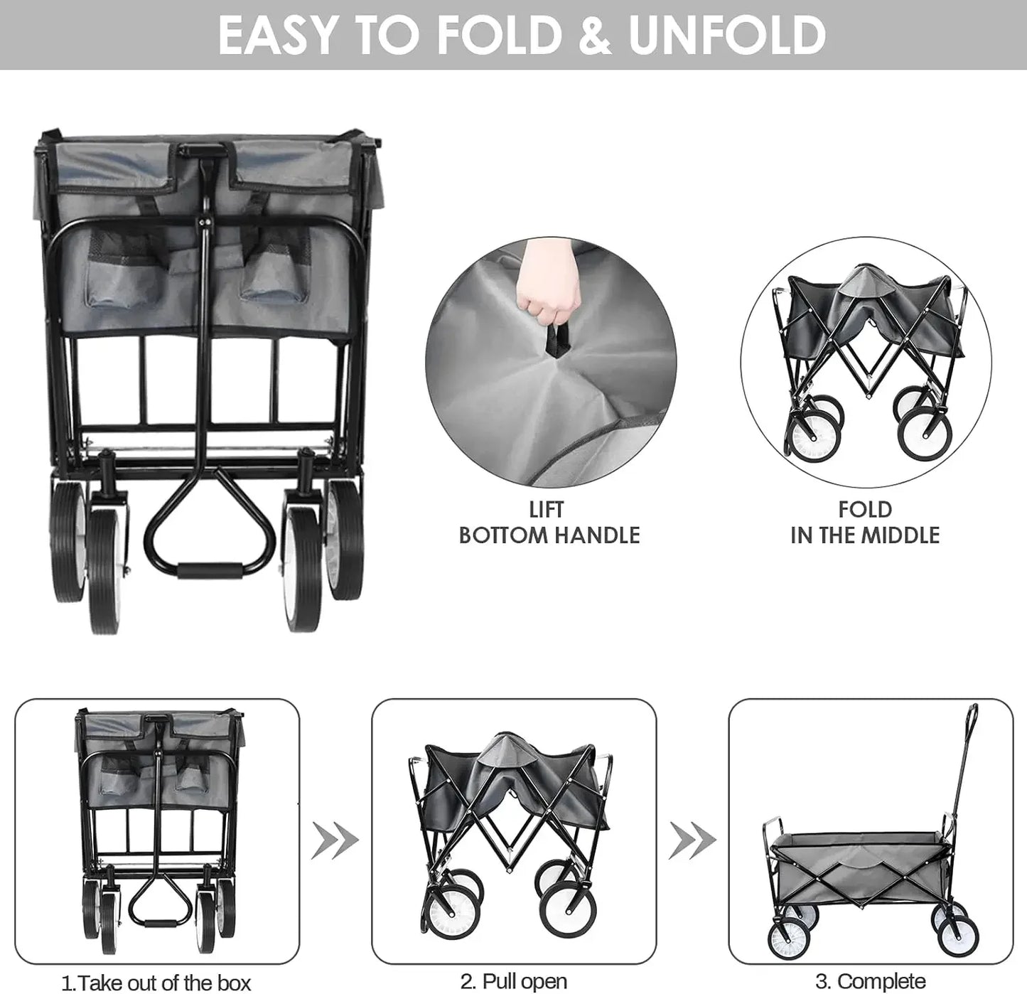 Collapsible Folding Cart