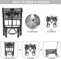 Load image into Gallery viewer, Collapsible Folding Cart