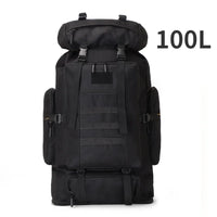 Load image into Gallery viewer, 80L/100L Large Mountaineering Tactical Backpack, Hiking, Camping, Travel