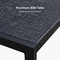 Load image into Gallery viewer, Chaise Lounge Chairs Set, Adjustable Recliner Chair with Wheels and Table