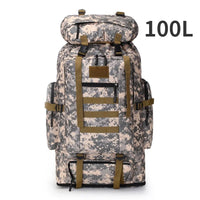 Load image into Gallery viewer, 80L/100L Large Mountaineering Tactical Backpack, Hiking, Camping, Travel