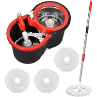 Load image into Gallery viewer, 360° Spin Mop Bucket Set with Wring System