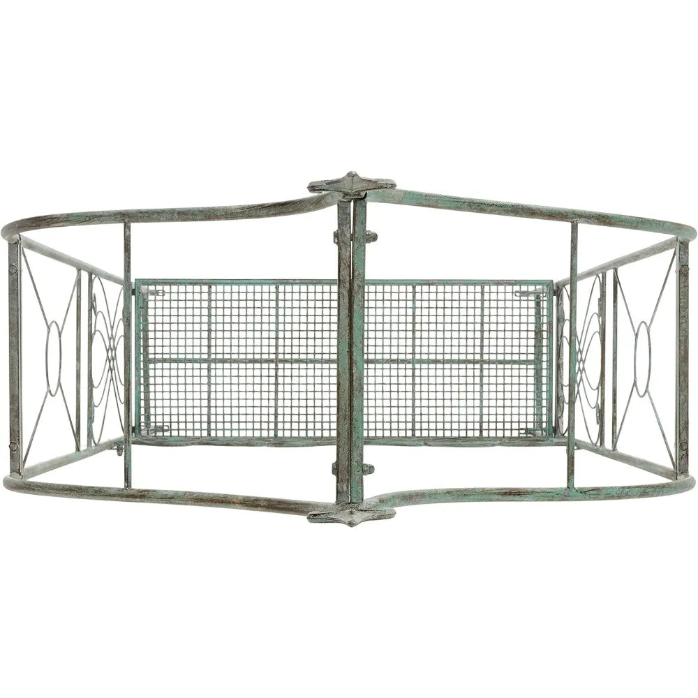 Victorian Antique Wrought Iron Garden Arch Arbor