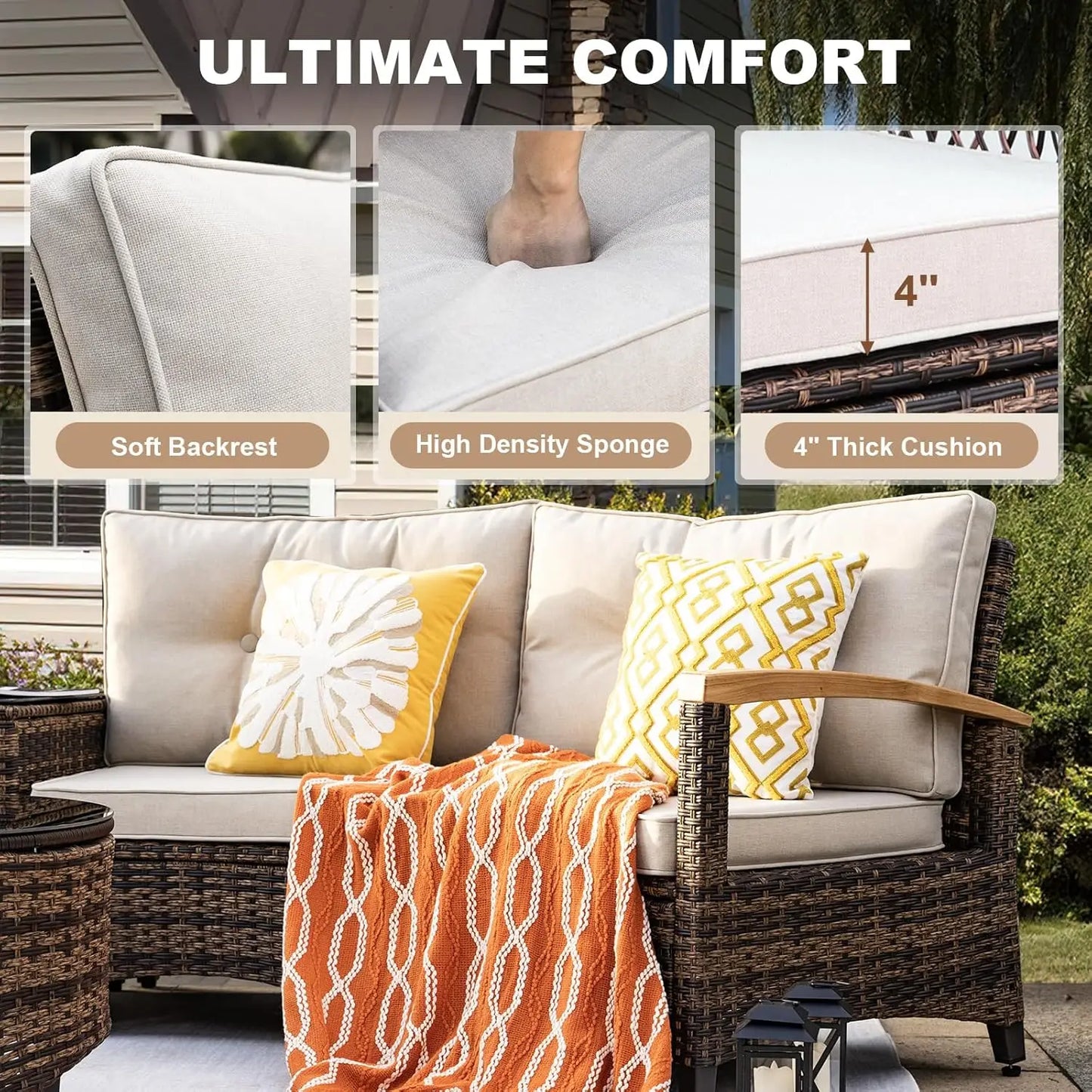 Multi-piece Outdoor Patio Furniture Set