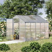 Load image into Gallery viewer, 10' L X 6' W Stable Outdoor Walk-In Cold Frame Garden Greenhouse