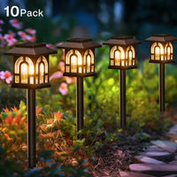 Load image into Gallery viewer, 6/10 Pack Solar Pathway Lights, Auto On/Off