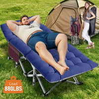 Load image into Gallery viewer, XL 75" * 28" Folding Bed Cot with 3.3 inch 2 Sided Mattress