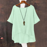 Load image into Gallery viewer, Ladies Summer Cool, Casual, Loose, Linen Top