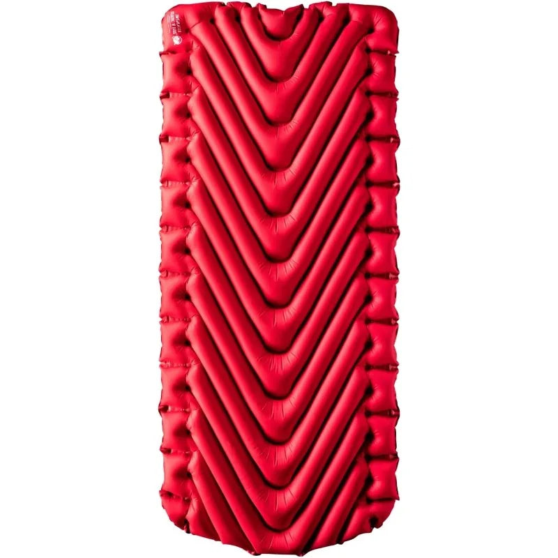 Lightweight, Insulated Static V Luxe Inflatable Sleeping Pad for Camping, Hiking & Backpacking