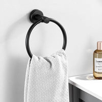 Load image into Gallery viewer, 14 Piece Stainless Steel Matte Black Bathroom Accessories