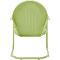 Load image into Gallery viewer, 3-Piece Retro Metal Bistro Patio Outdoor Chair and Side Table Set