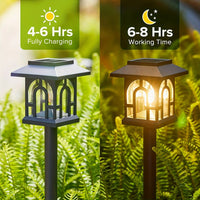 Load image into Gallery viewer, 6/10 Pack Solar Pathway Lights, Auto On/Off
