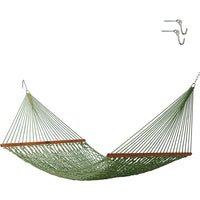 Load image into Gallery viewer, Deluxe Antique Brown DURACORD Rope Hammock with Extension Chains &amp; Tree Hooks, Accommodates 2 People