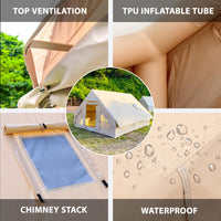 Load image into Gallery viewer, Large Inflatable Camping Tent with Hand Pump