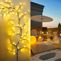 Load image into Gallery viewer, Light String Solar Tree and Vine Lamp, 96 LED, Waterproof