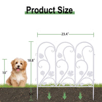 Load image into Gallery viewer, 5 Pack Decorative Garden Fence For Landscaping