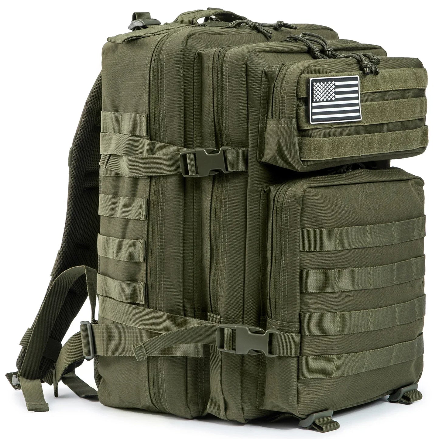 45L Tactical Heavy Duty Backpack Molle for Survival Assault Pack CCW 3 Day Survival Bag for Hiking, Trekking