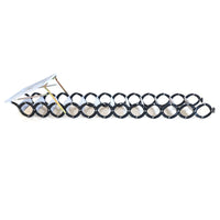 Load image into Gallery viewer, 12-Step Foldable Wall Ladder – 10.17ft Max Height, Aluminum Alloy, Space-Saving, Easy to Install, High Load Capacity (881.85lbs)