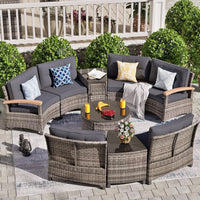 Load image into Gallery viewer, Multi-piece Outdoor Patio Furniture Set