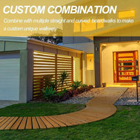 Load image into Gallery viewer, 12FT Roll Out Wooden Garden Pathway, Weather-Resistant, 17" W