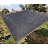 Load image into Gallery viewer, 90% Black Shade Cloth with Grommets, Two Sizes, Cover from Sun for Plants, Vegetables, Greenhouse, Pergola, Barn, Kennel