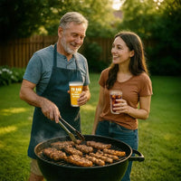 Load image into Gallery viewer, 16 oz Funny Beer Glasses for Dad - To Dad From The Reasons You Drink - Great Gift from Son or Daughter