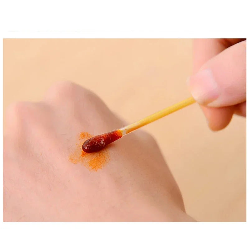 50 Disposable Medical Iodine Cotton Disinfectant Swabs