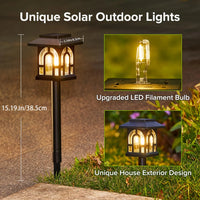 Load image into Gallery viewer, 6/10 Pack Solar Pathway Lights, Auto On/Off