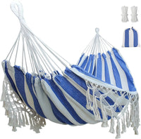 Load image into Gallery viewer, Macrame Hammock, Tie Ropes and Drawstring Bag Included