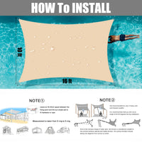 Load image into Gallery viewer, Sun Shade Sail