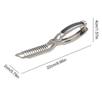 Load image into Gallery viewer, Stainless Steel BBQ Rib Membrane Remover, Catfish Skinner