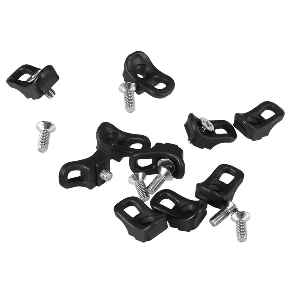 10 Pack Kayak Eyelet, Tie Down Loop Deck Fitting Bungee Cord Kit