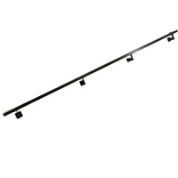 Load image into Gallery viewer, Contemporary Aluminum Complete Handrail, Brackets Included, Powder Coated Finish