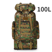 Load image into Gallery viewer, 80L/100L Large Mountaineering Tactical Backpack, Hiking, Camping, Travel