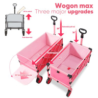 Load image into Gallery viewer, Collapsible Wagon with 52" Extender