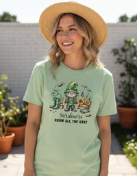 Load image into Gallery viewer, Gardeners Know All The Dirt Classic Unisex Crewneck T-shirt
