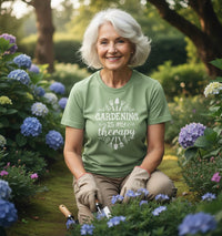 Load image into Gallery viewer, Gardening Is My Therapy Classic Unisex Crewneck T-shirt