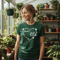 Load image into Gallery viewer, Mama Plant Lover T-Shirt | Soft DTG Print Tee | Seamless Collar &amp; Tubular Fit